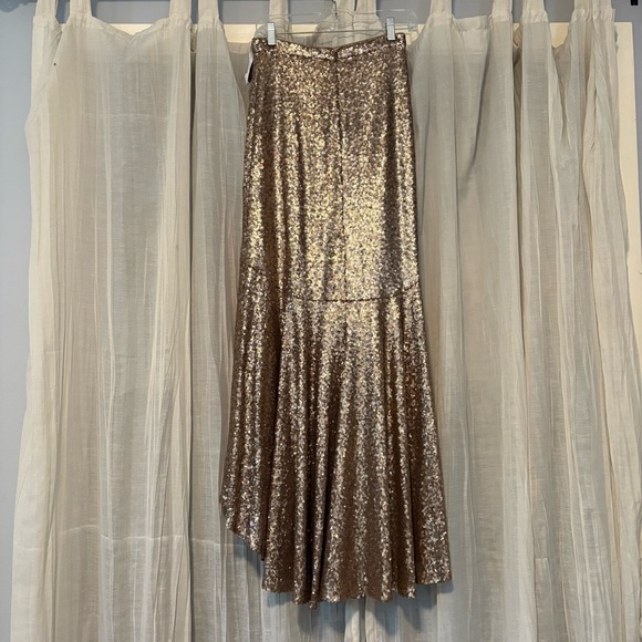 Jenny Yoo Sequin Cosmos Skirt sz 4 - Holiday Party - Picture 2 of 6
